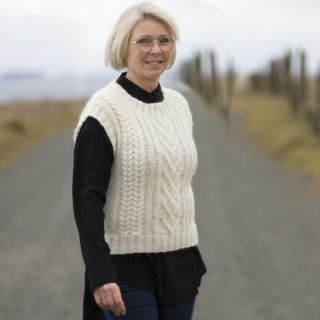 November Väst i Alpaca Bris