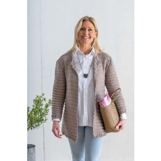 Kofta i 2 versioner Everyday Tweed
