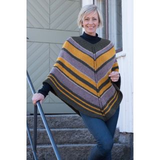 Poncho i Alpacka Royal
