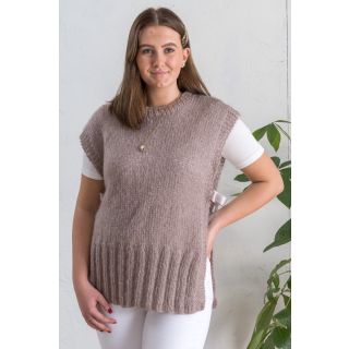 Damväst i Mohair Classic