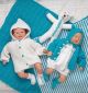 Babypaket med Jacka, tröja, kortbyxa mm
