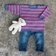 Tröja i Eco Cotton Baby